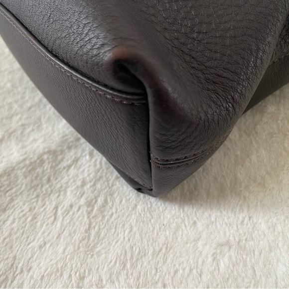 Coach Vintage dark chocolate Bag EUC - Picture 9 of 11
